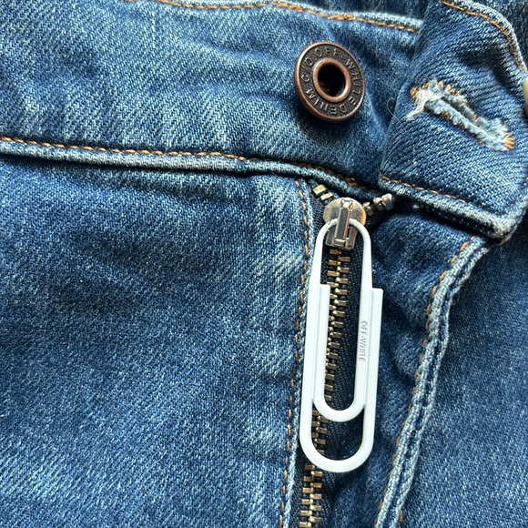 Off-White Blue Denim Jeans - Picture 7 of 11